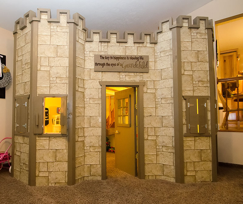 Interior playhouse castle image