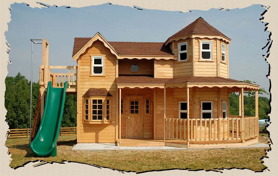 diy outdoor playhouse