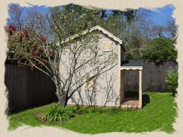 wood play house