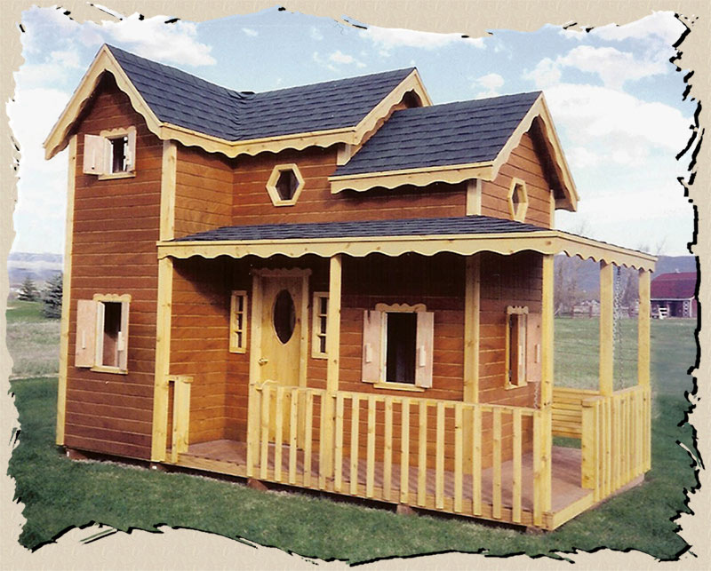 Kids playhouse kit-the country cottage