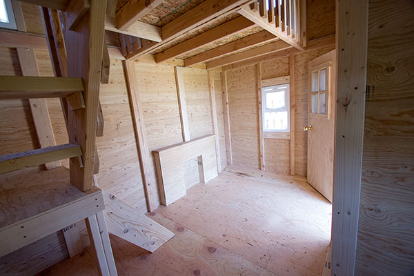 Intierior image of childrens playhouse