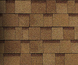 Desert tan playhouse shingles.